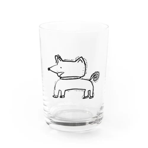 あべさんの犬 Water Glass