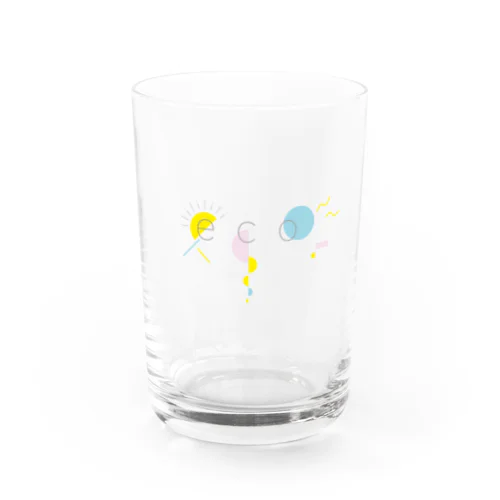 eco pastel Water Glass