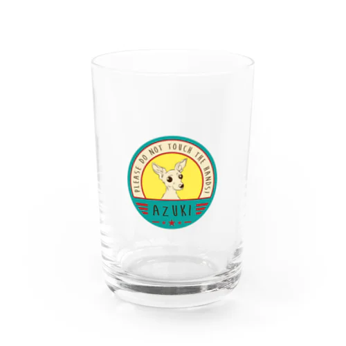 ミニピンのあずきちゃん Water Glass