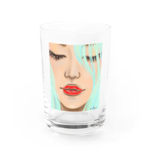 赤いくちびる💋 Water Glass