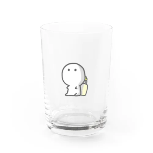 おすわりみるくんグラス Water Glass