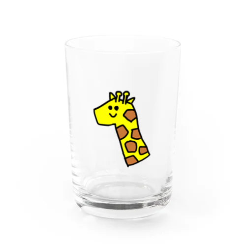 きりんのなまくび Water Glass