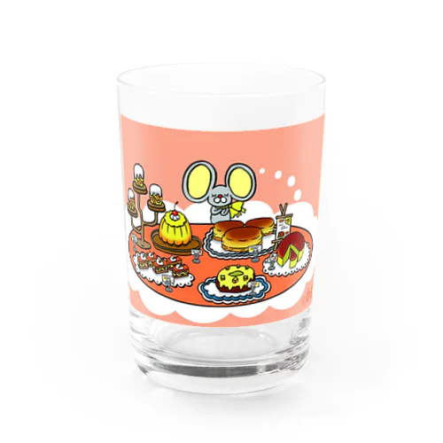 りこったのチーズケーキパーティー Water Glass