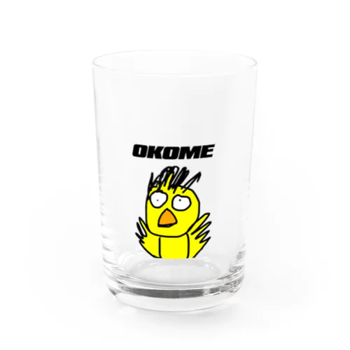 おこめくん Water Glass