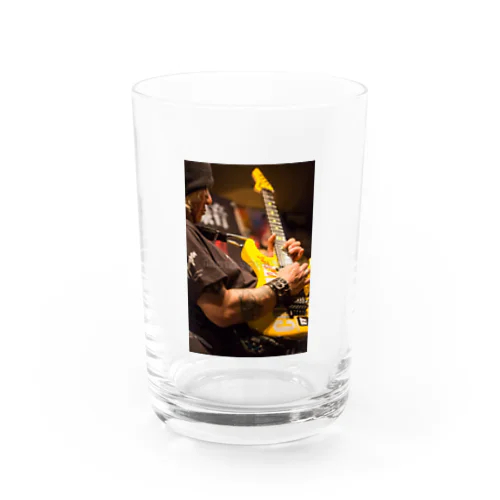 COMBAT yellow  Water Glass