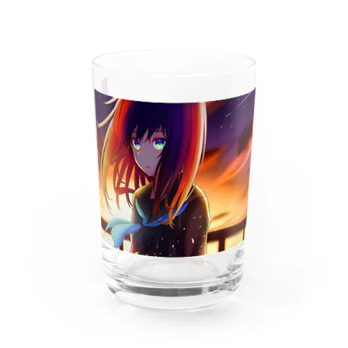 夕焼けキャラクターサンダル Water Glass