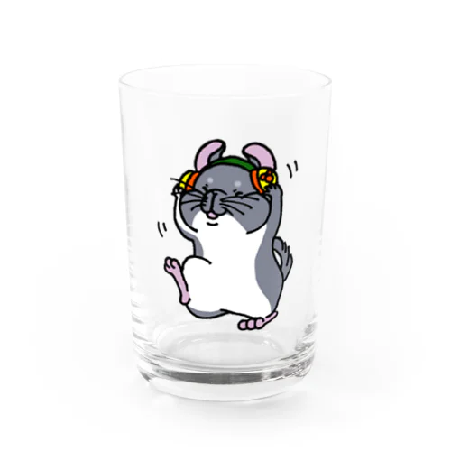 ノリノリごまめ Water Glass