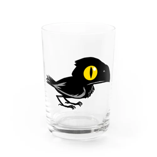 鴉(カラス) Water Glass