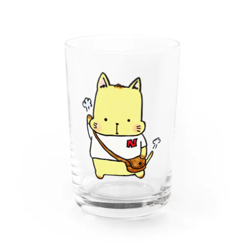 にゃんにゃ Water Glass