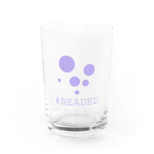 #BEADED Water Glass