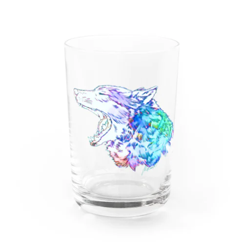 オオカミ Water Glass