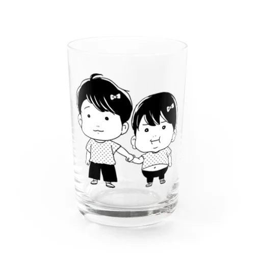 うちの姉妹グッズ Water Glass