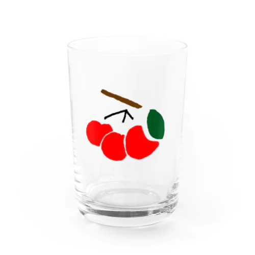 澤井食堂のさくらんぼ Water Glass