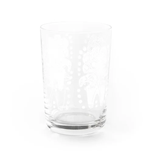 白☆ミミズク土偶カップ① Water Glass