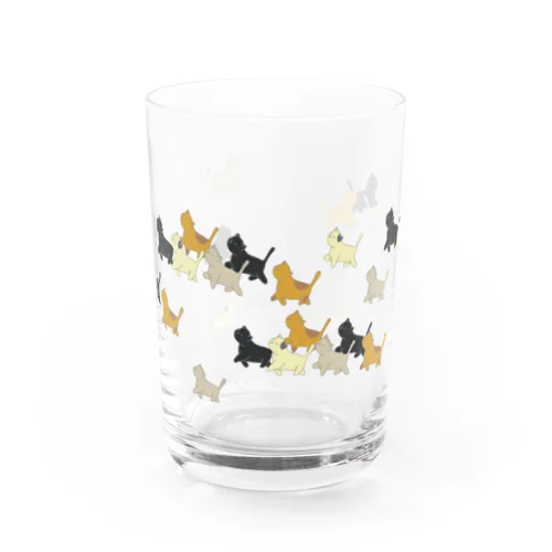 猫の大移動 Water Glass