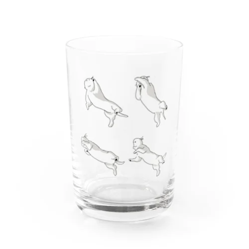 いぬしか勝たん Water Glass