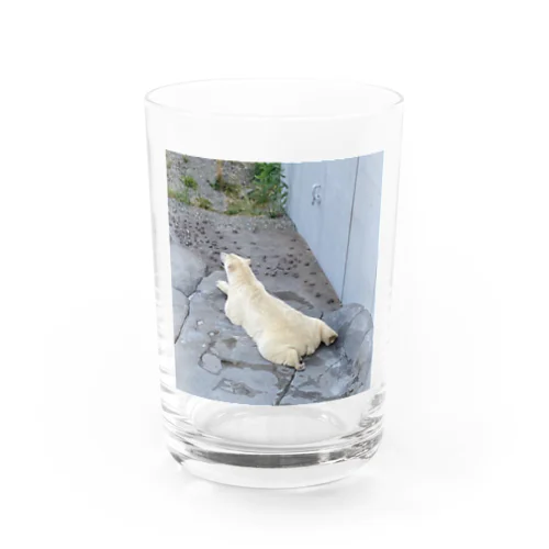 夏、バテ Water Glass