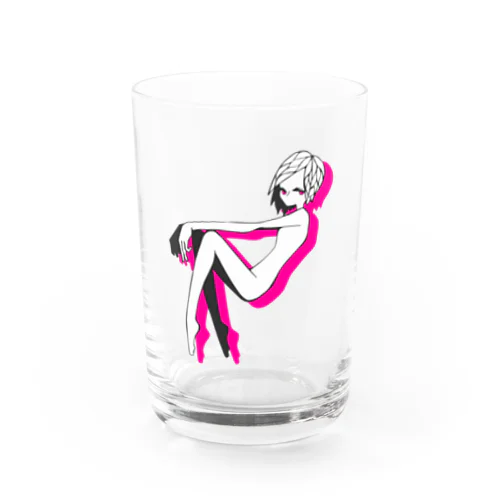 ピンク色ガール グラス