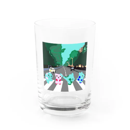 イギリスのブリっくんたち Water Glass