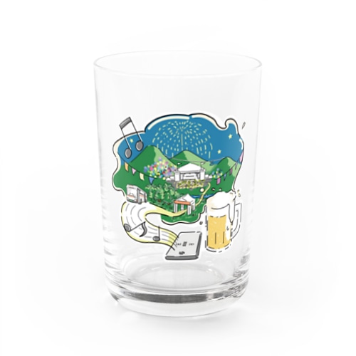 夏フェス行きたい(花火ver.) Water Glass