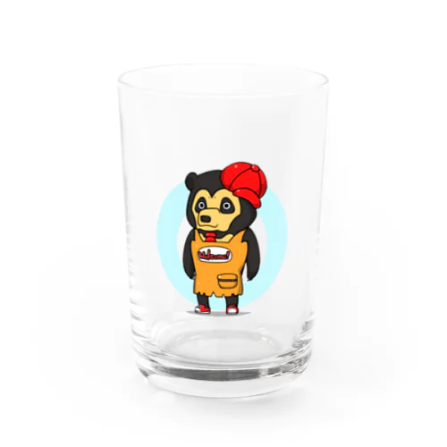 でふぉるめのみはえる(青マル) Water Glass