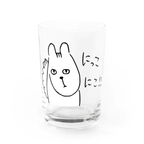 にっこにこちゃん Water Glass