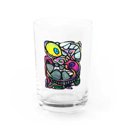 顔面くん Water Glass