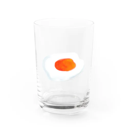 やさしいめだまやき Water Glass