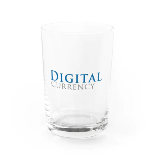 DIGITAL CURRENCY Original Logo Glass Water Glass