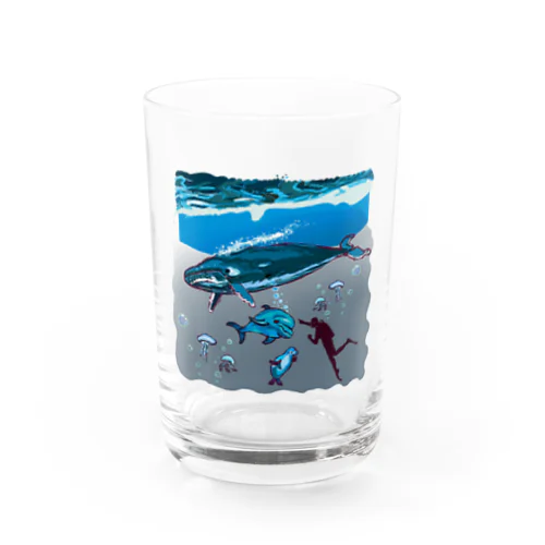 スカンジナビアの海のお散歩 Water Glass