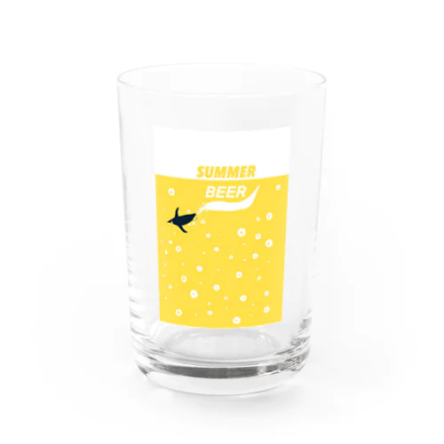 SUMMER BEER Water Glass