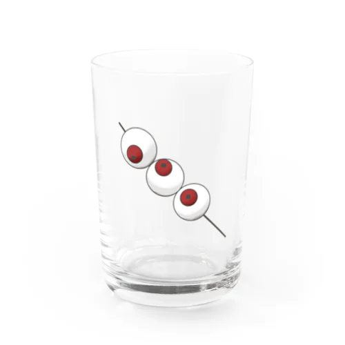 目団子三兄弟 Water Glass