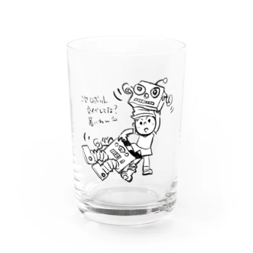 ロボぐるみくん Water Glass