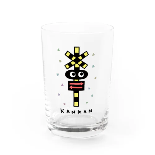 踏切カンカン  Water Glass
