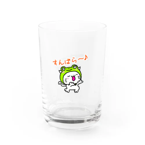 みちカエルちゃん Water Glass