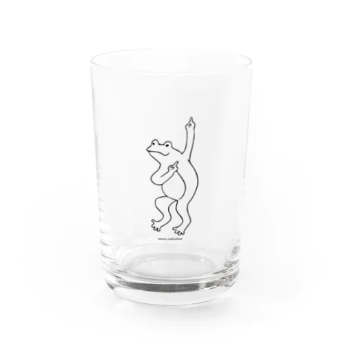 かえるだんすだんす Water Glass