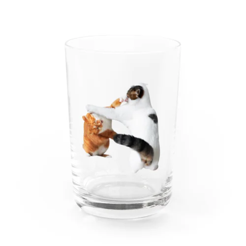 ねこパンチ Water Glass