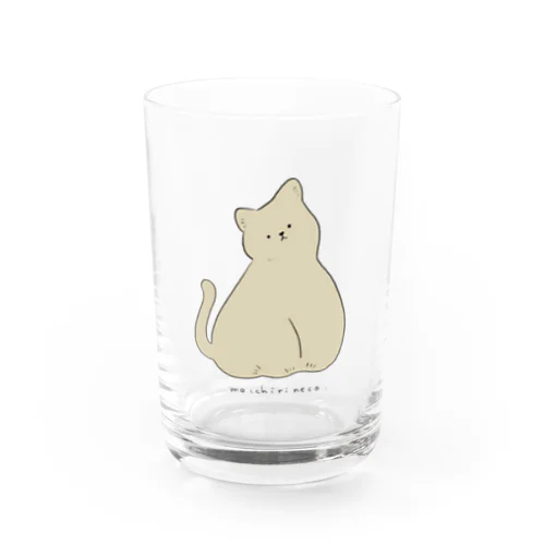 もっちりねこ Water Glass