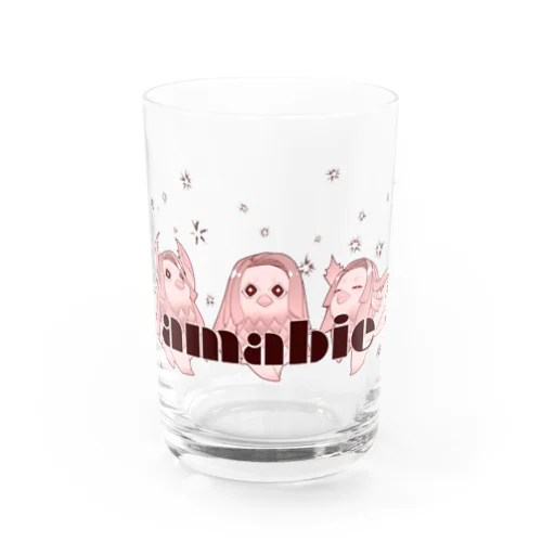 アマビエ様 Water Glass