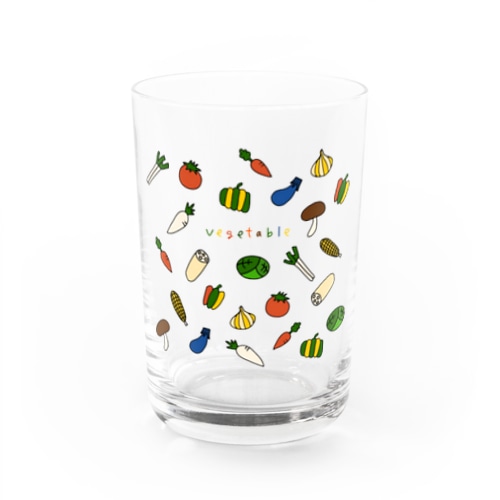 野菜イラストvegetable Water Glass