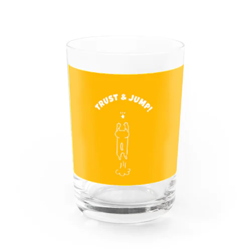 TRUST & JUMP ! Water Glass