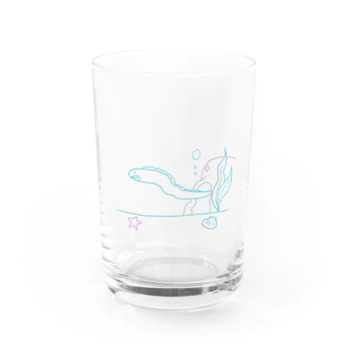 ウツボのおさんぽ Water Glass