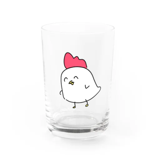 ゆるコケコッコー Water Glass