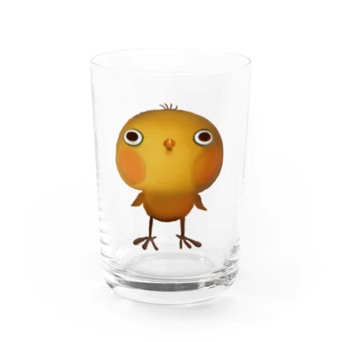 のびのびヒヨコ🐤ハッピー🎵 Water Glass