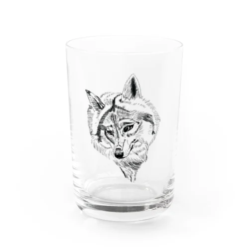 Wolf Water Glass