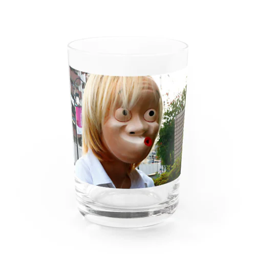 パツキンひょっとこ Water Glass