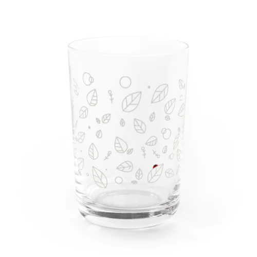 木の葉サンバ Water Glass