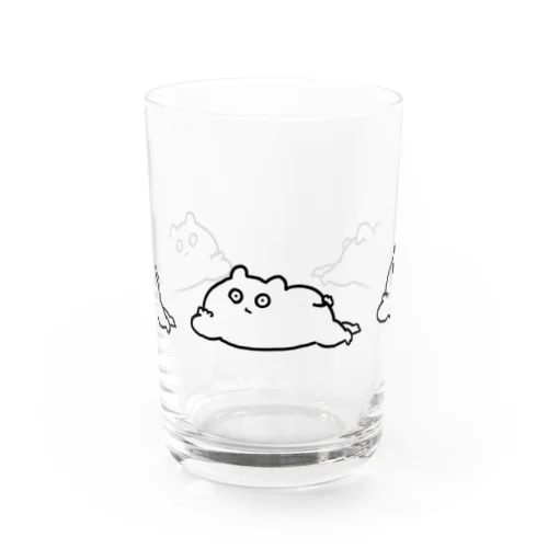 無心丸ぽりぽり Water Glass