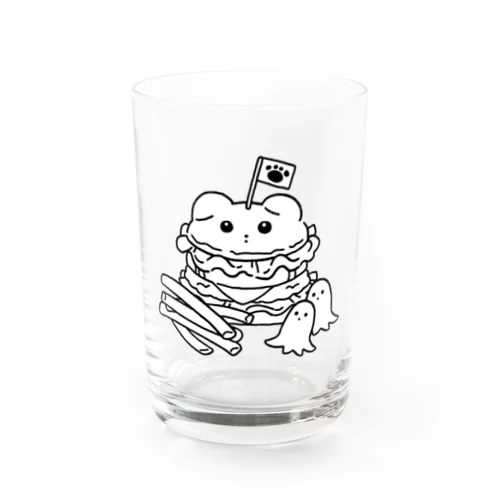 ハンバーガー ホワイト Water Glass