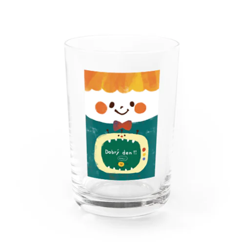 ドブリーデン！チェコ語グッズ Water Glass